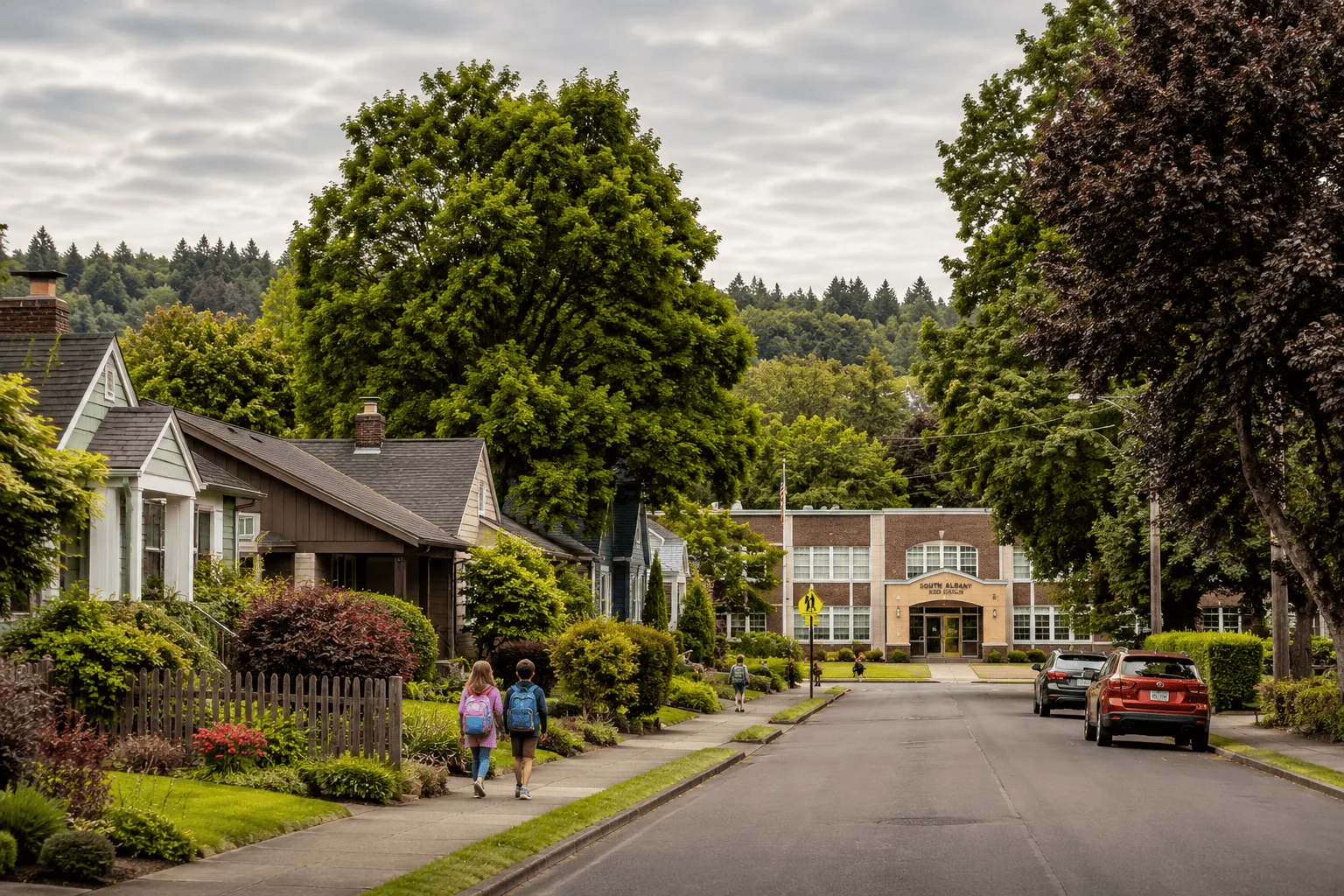 South Albany Oregon neighborhood — real estate opportunities, schools, and community.